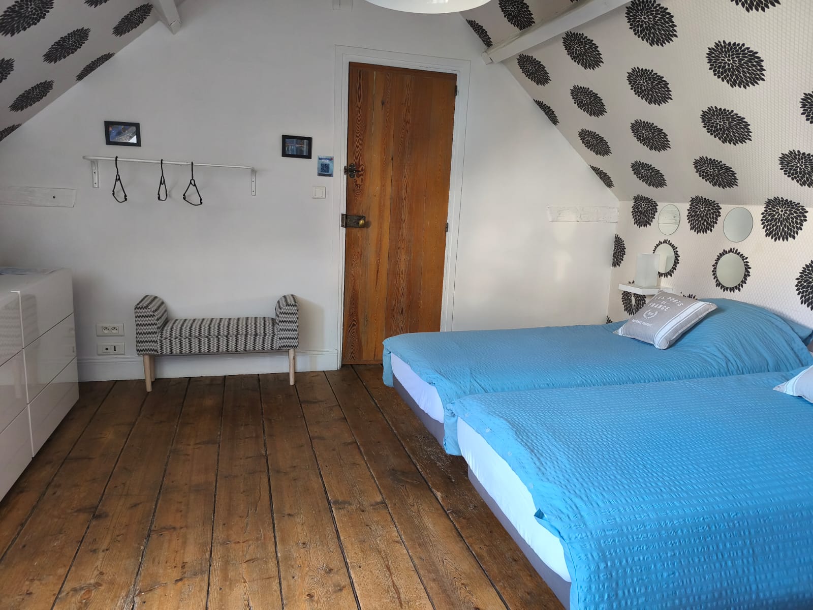 Chambre Falaise - lits jumeaux